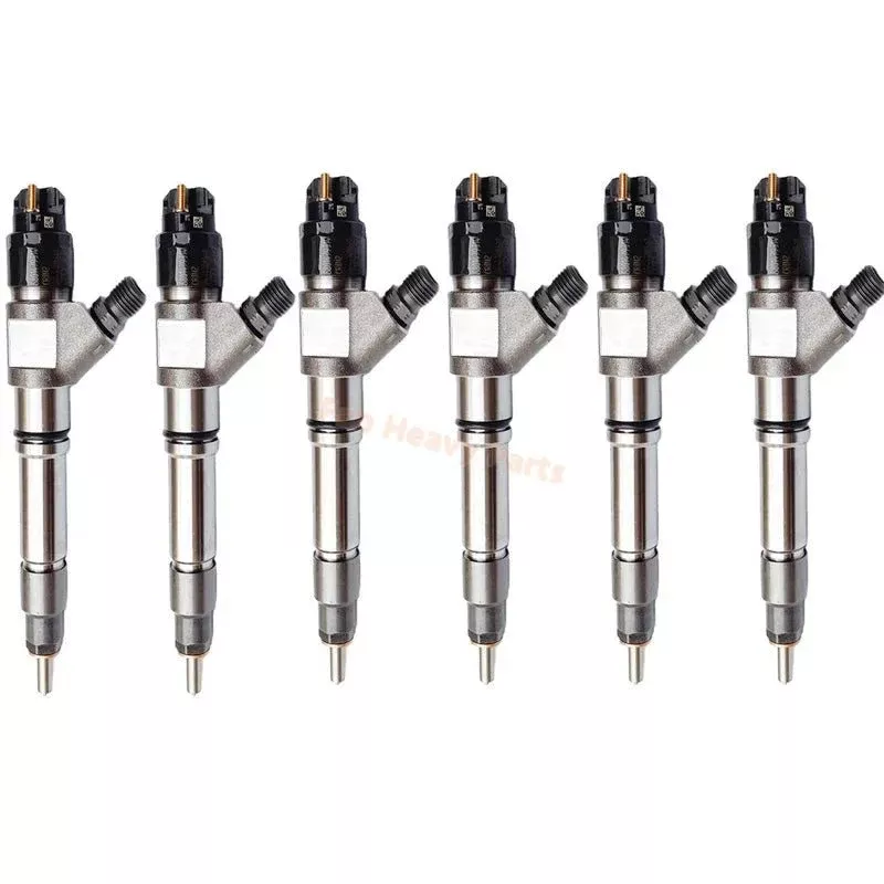 6 PCS Bosch Fuel Injector 0445120361 5801479314 for Iveco SFH Engine Cursor 9 F2CE3681E F2CE3681G F2CE0685A - Fab Heavy Parts