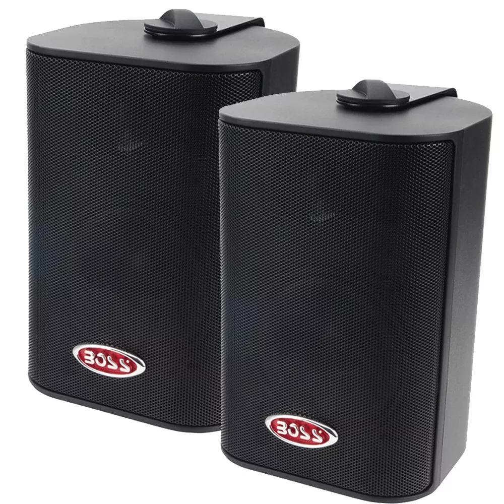 Boss Audio 4" MR4.3B Box Speakers - Black - 200W MPN - MR4.3B