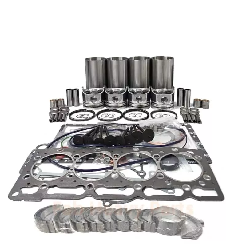 Engine V1200 Overhaul Rebuild Kit Kubota RX245 RX275 RX2750 Loader - Fab Heavy Parts