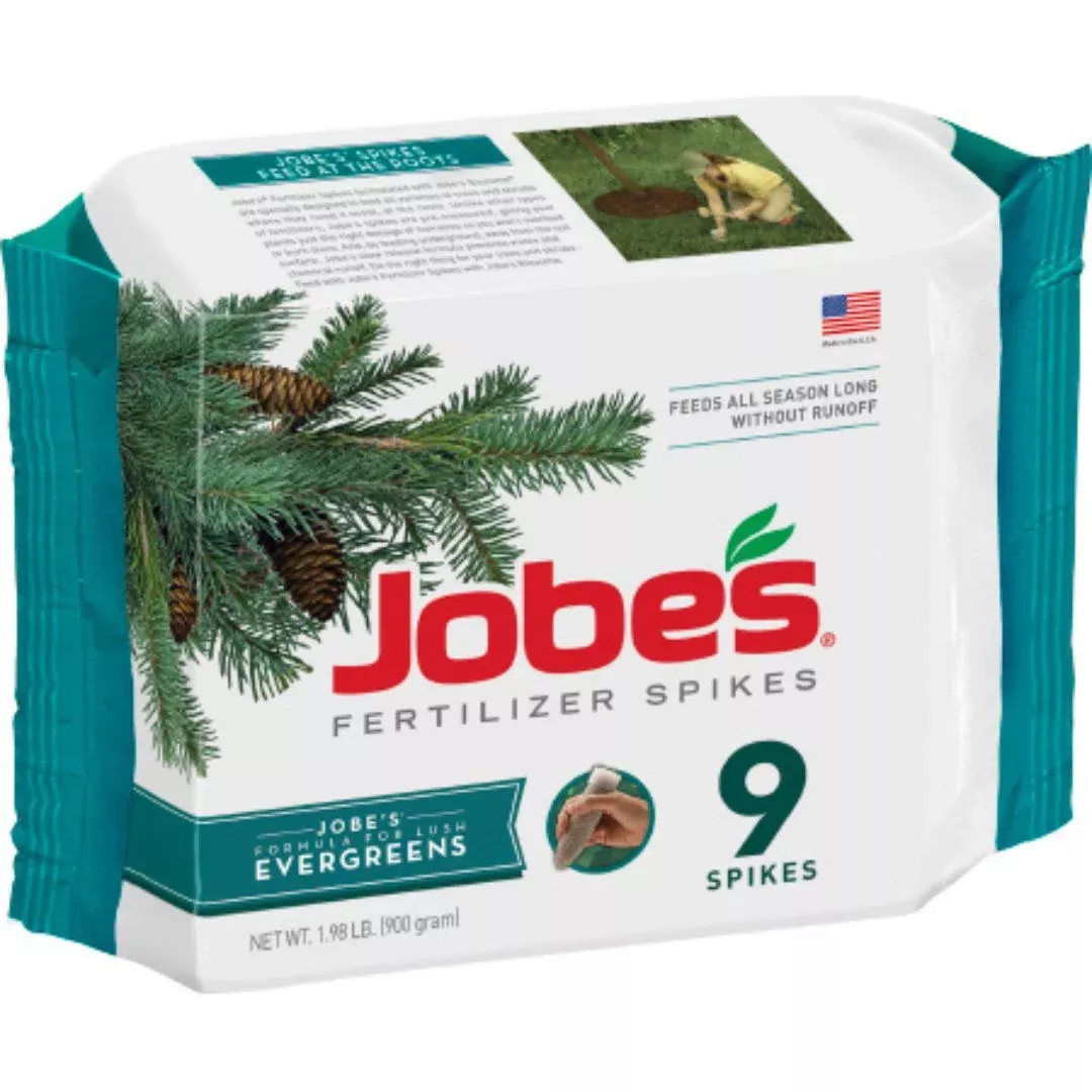 Fertilizer Spikes – Jobe’s – Evergreens – 9 Pack