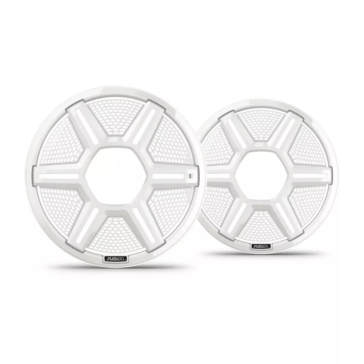 Fusion Apollo White Grilles for 8.8 in Speakers MPN - 010-13292-11