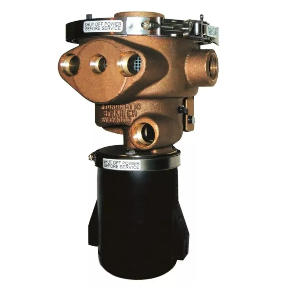 GROCO 1-1/2" Inlet Hydromatic Self-Cleaning Strainer - 12V MPN - 970-1500-12