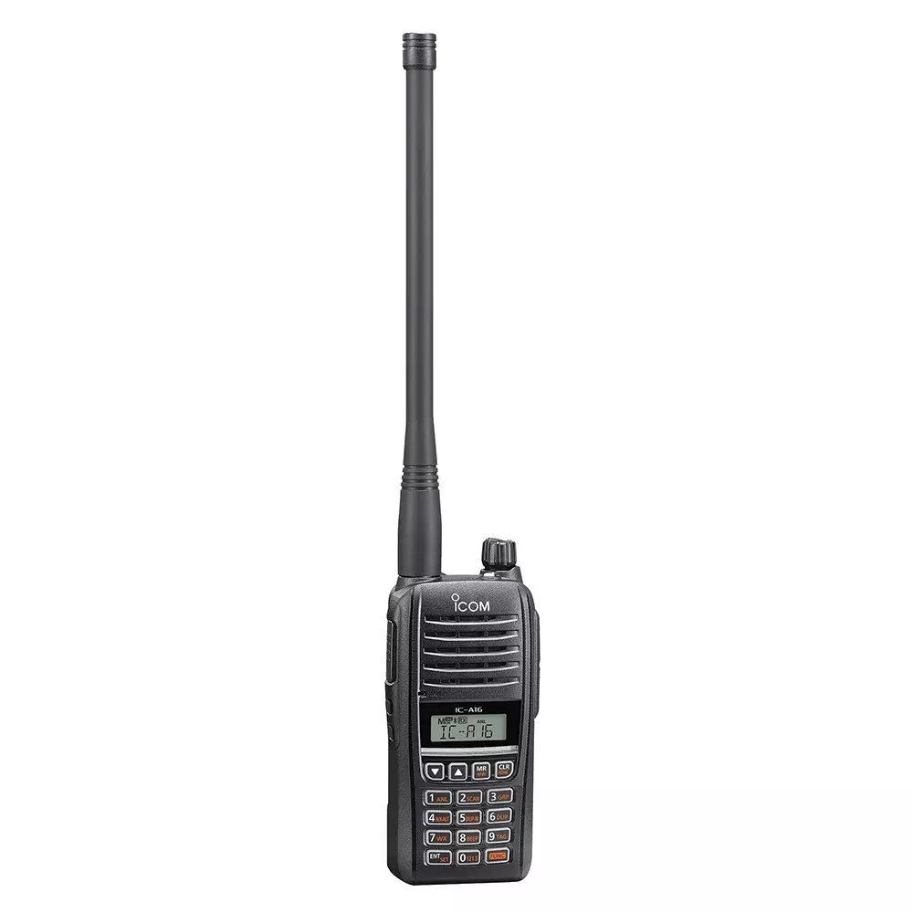 Icom A16 Entry Level Air Band Handheld Radio w/Bluetooth [A16B 51]