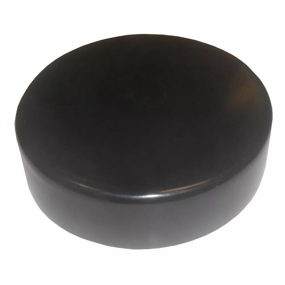 Monarch Black Flat Piling Cap - 12" MPN - BFPC-12