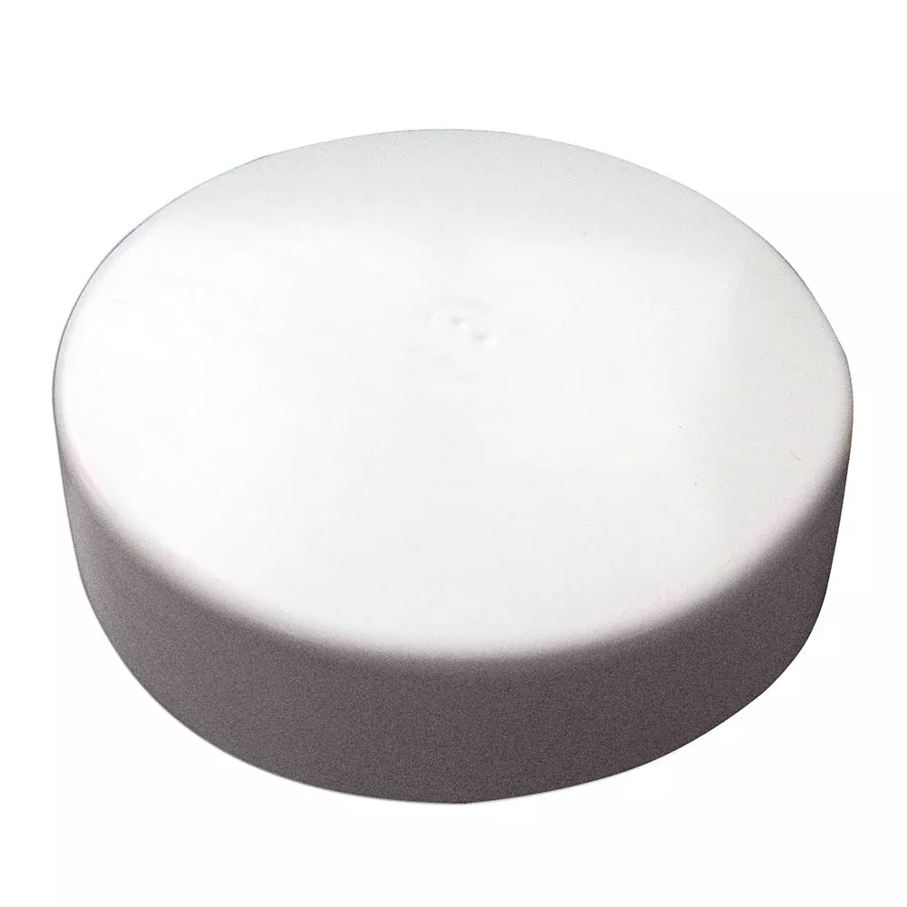 Monarch White Flat Piling Cap - 15.5" MPN - WFPC-15.5