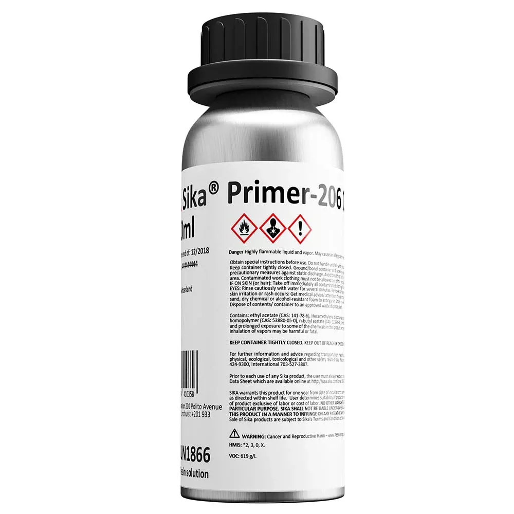 Sika Primer-206 G+P Black 250ml Bottle MPN - 91572
