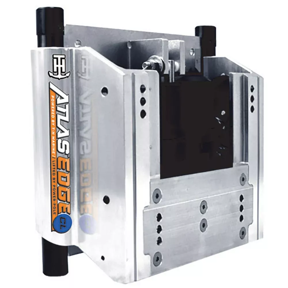 T-H Marine ATLAS EDGE 12" Set Back Hydraulic Jack Plate - Classic - Si