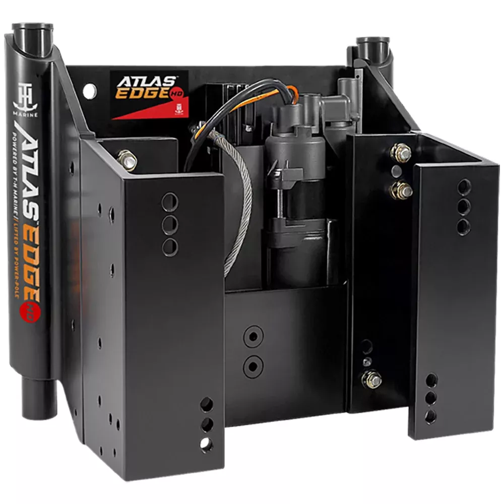 T-H Marine ATLAS EDGE 12" Set Back Hydraulic Jack Plate - Heavy Duty -