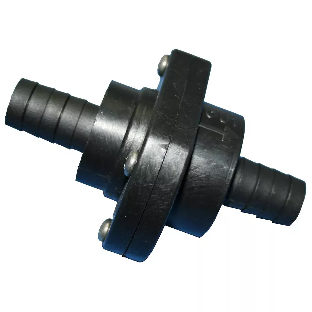 T-H Marine Double Barb Inline Scupper Check Valve - 3/4" - Black MPN - ILS-750-DP