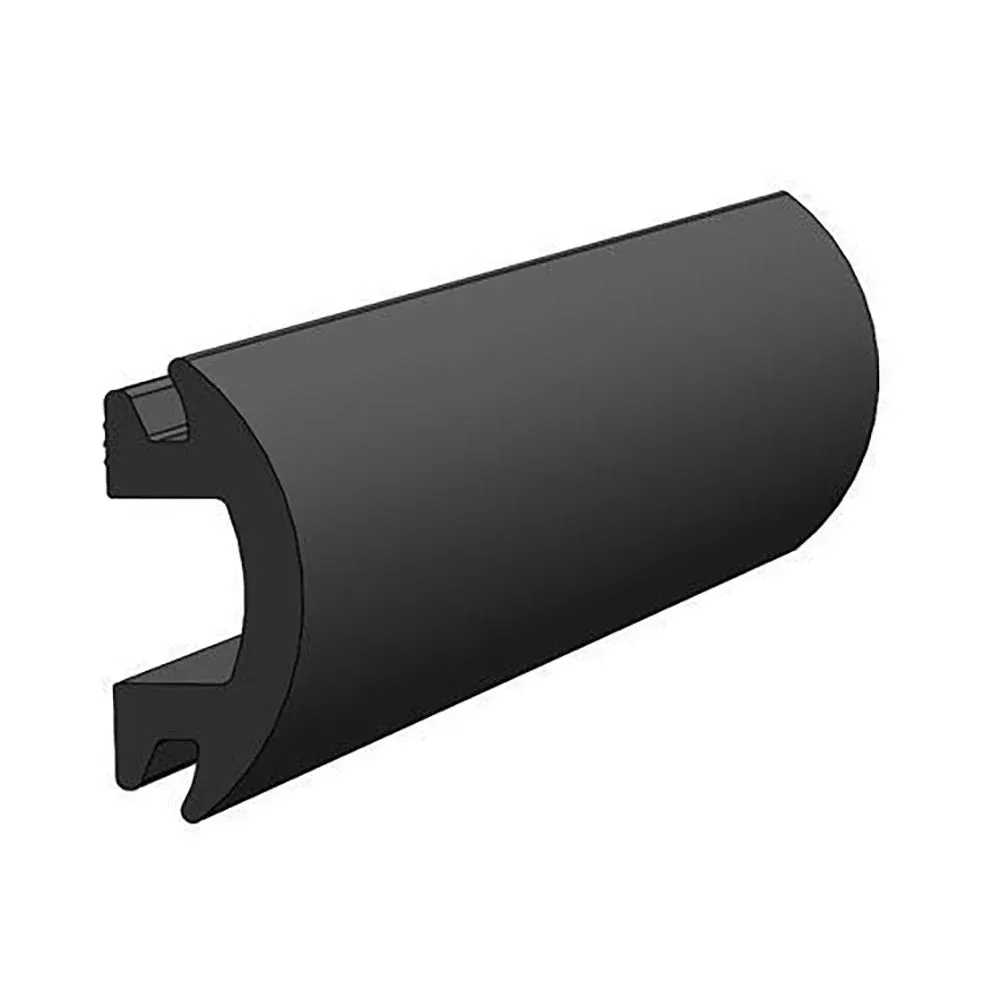 TACO 70' Flexible Black Rub Rail Insert 1-3/16" x 1/2" MPN - V12-4144BKA70-1