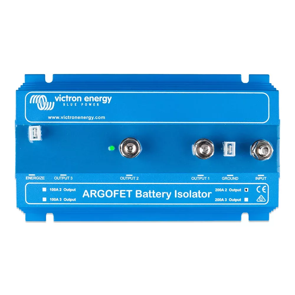 Victron Argo FET Battery Isolator - 200AMP - 2 Batteries MPN - ARG200201020R