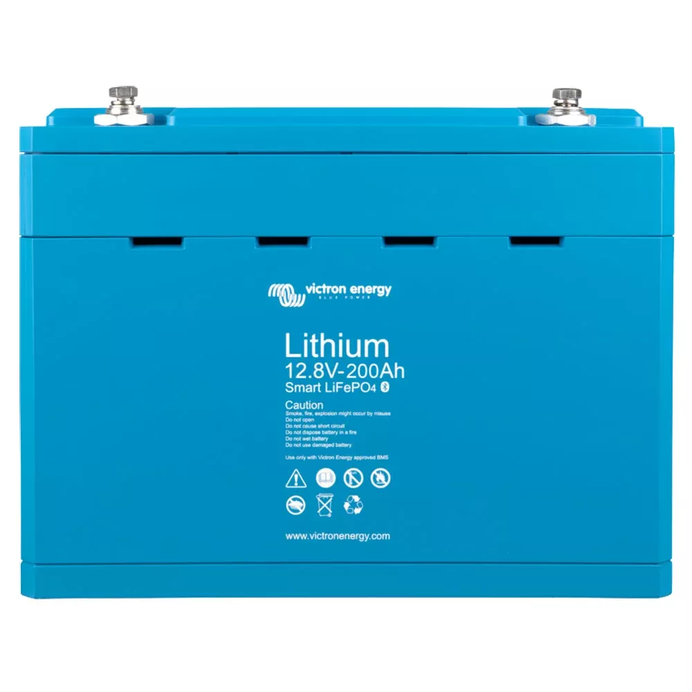 Victron Lithium Battery 12VDC 200Ah Smart LiFePO4 MPN - BAT512120610